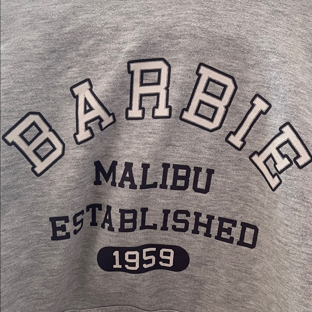 Grey oversized PacSun hoodie - Picture 4 of 4